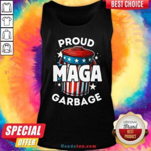 Premium Proud MAGA Garbage Tank-top