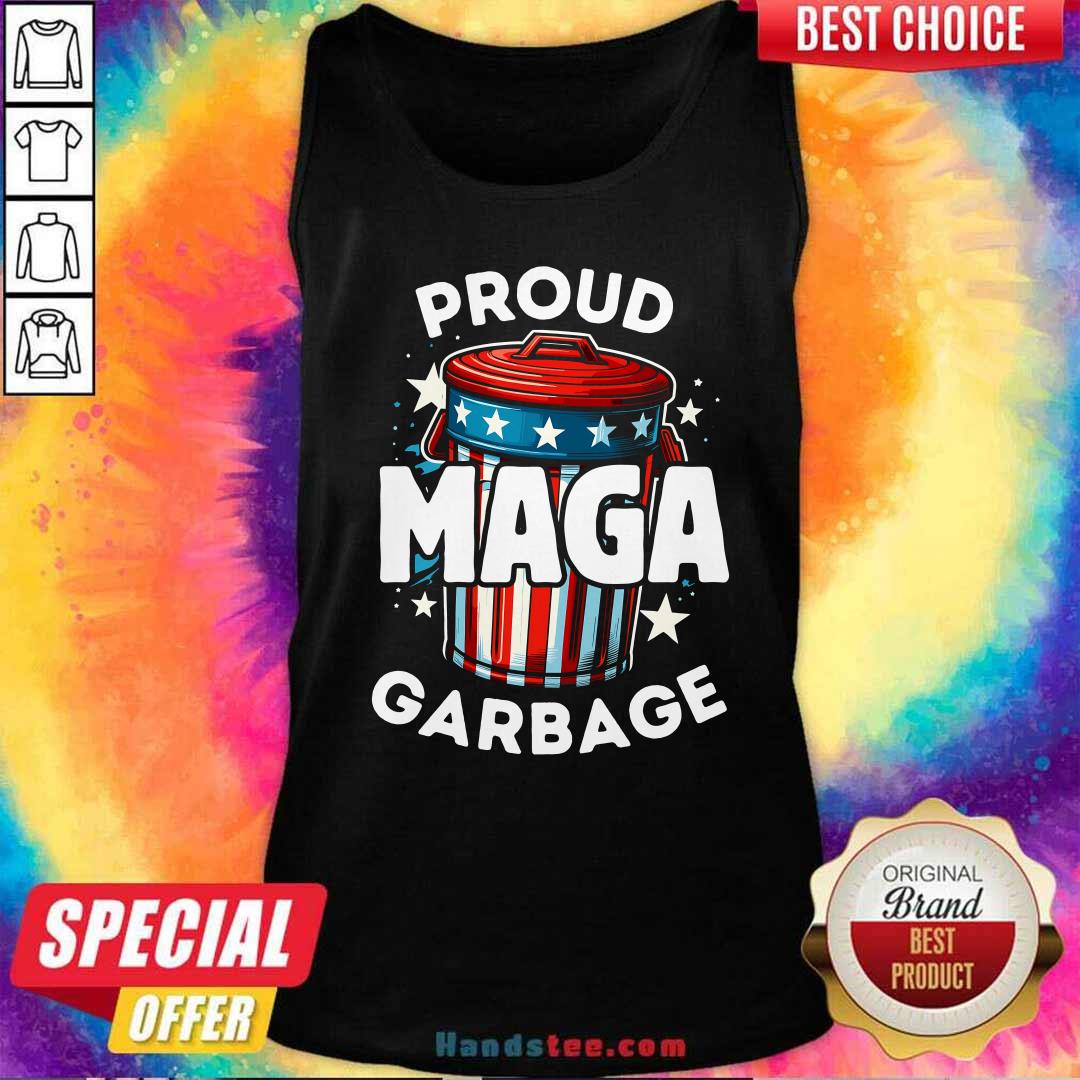 Premium Proud MAGA Garbage Tank-top