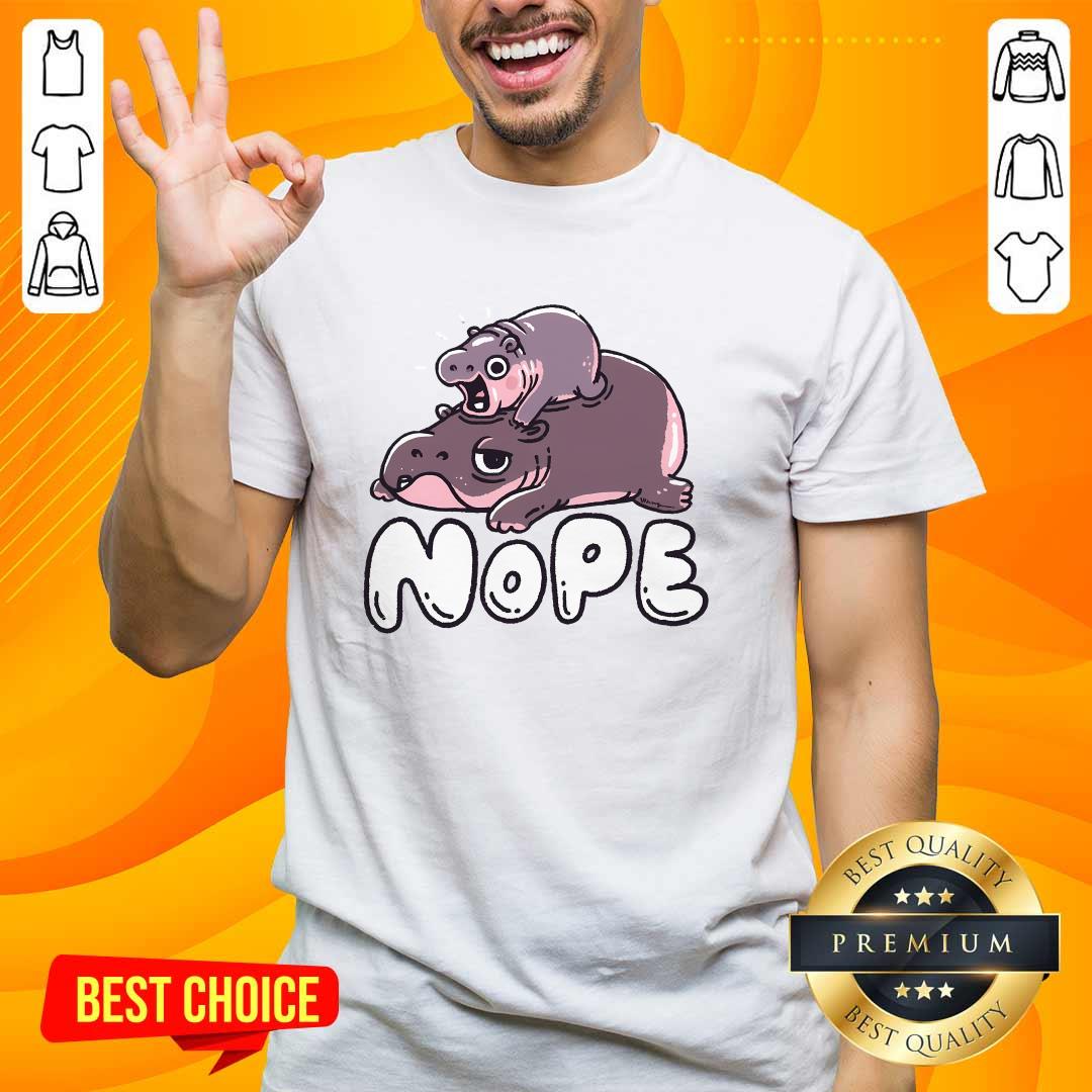 Pretty Nope No Moo Deng T-Shirt