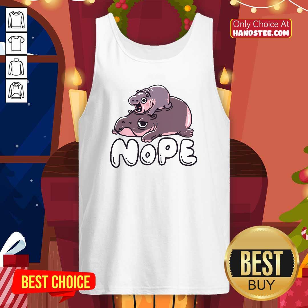 Pretty Nope No Moo Deng Tank-top