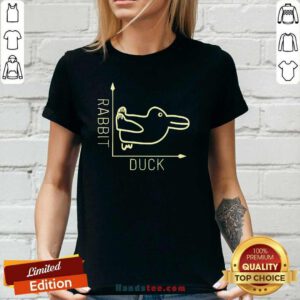 Pretty Rabbit Or Duck Ladies-tee