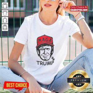Pretty Trump For President 2024 Maga Trump Vote Trump V-neck
