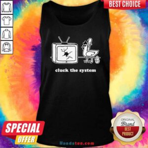 Top Chicken Cluck The System Tank-top