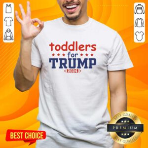 Top Toddlers For Trump 2024 T-Shirt