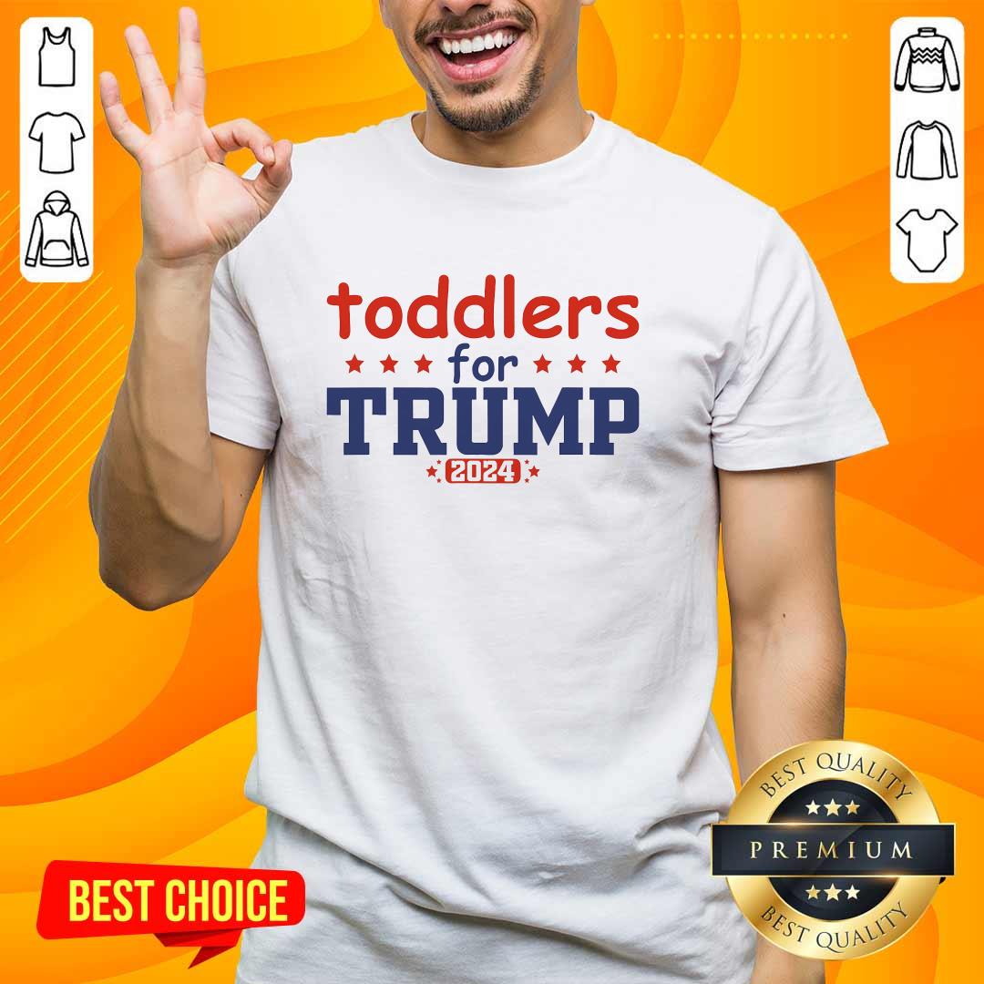 Top Toddlers For Trump 2024 T-Shirt