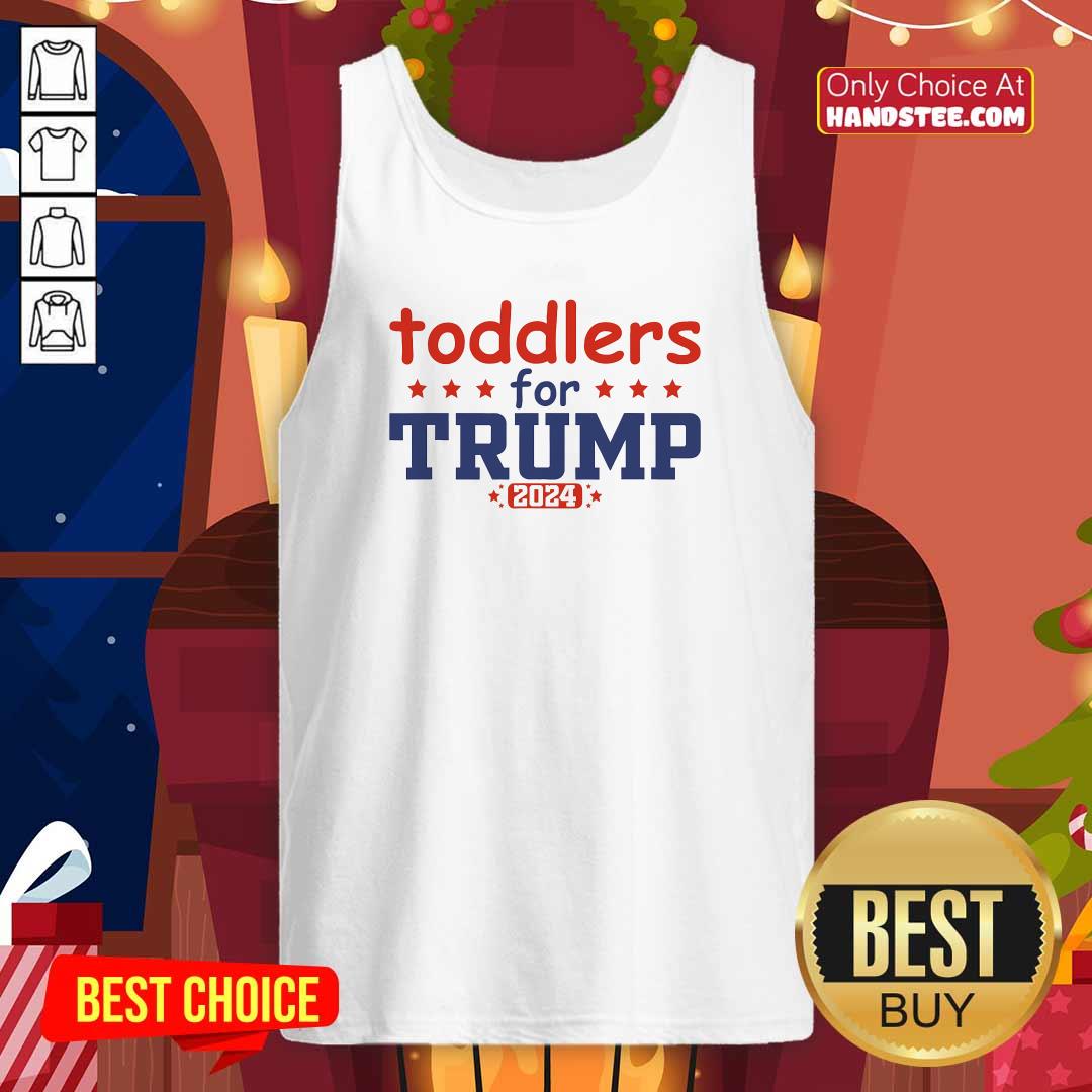 Top Toddlers For Trump 2024 Tank-top