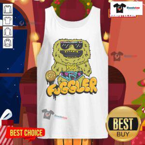 Alt Text: Awesome Fuggler Count Underoo Mcgoo graffiti text tank top design featuring vibrant colors and playful graphics.