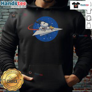 Alternative view of Awesome Snoopy Space Voyager T-Shirt