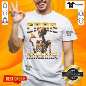 Funny Crab Rangoon Bootleg Rap Aesthetic Goons Meme Skeleton T-Shirt featuring a humorous skeleton design and vibrant colors.