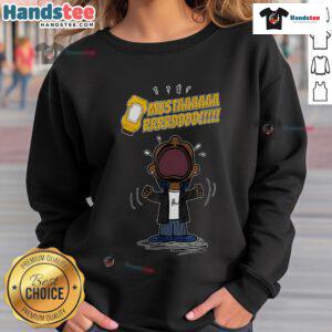 Funny Mustard Lamar TV Off Sweatshirt featuring a playful design, perfect for casual wear and showcasing your humor.