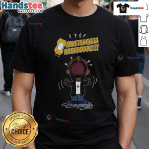 Funny Mustard Lamar TV Off T-Shirt featuring a humorous graphic design and vibrant mustard color for casual wear.