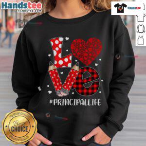 Alt Text: Funny plaid heart sweatshirt for Valentine's Day and Christmas, perfect for spreading love and humor this holiday season.