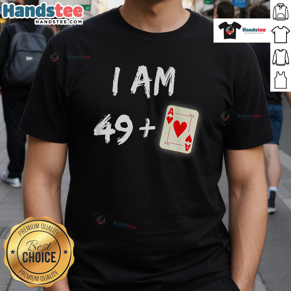Good 50th Birthday Poker Player T-Shirt featuring a fun design perfect for celebrating poker enthusiasts turning 50.