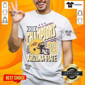 Good Arizona State Big 12 Champions T-Shirt featuring bold graphics celebrating ASU's championship victory.