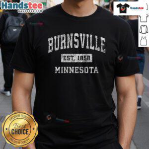 Vintage Good Burnsville Minnesota MN sports T-shirt showcasing retro design, perfect for fans and collectors.
