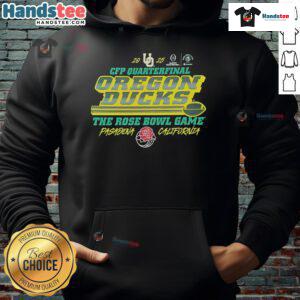 Alternative view of Good CFP Quarterfinal Oregon Ducks The Rose Bowl Game 2025 T-Shirt