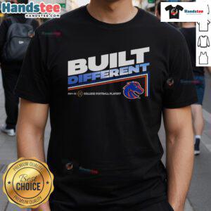 Alt Text: Good College Football Playoff 2025 Boise State Slogan T-Shirt featuring bold graphics and team colors.