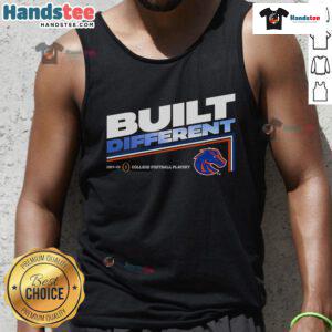 Boise State slogan tank top for the 2025 College Football Playoff, showcasing team spirit and style for fans.