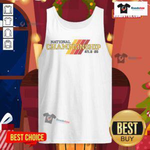 Stylish Good College Football Playoff National Championship tank top in vibrant colors, perfect for game day wear.