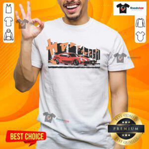 Good Deja Vroom T-Shirt featuring vibrant graphics and a modern design, perfect for casual wear and car enthusiasts.