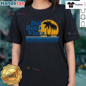 Good Del Boca Vista Vintage Retro Ladies Tee featuring a stylish design perfect for casual wear and nostalgia lovers.