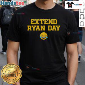Good Extend Ryan Day Smile Emoji T-Shirt featuring a cheerful design perfect for fans and casual wear.