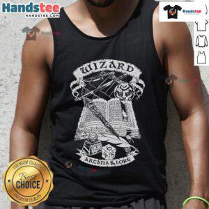 Good Fantasy Role Playing Game Wizard Tank Top featuring vibrant graphics and magical theme for gamers and fantasy lovers.