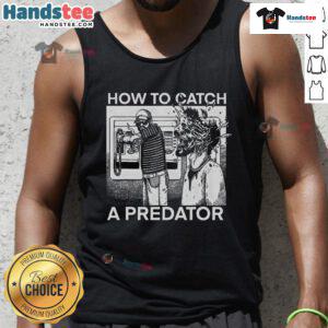 Good Father of the Year tank top featuring Gary Plauche design, perfect for Father's Day and catching predators.