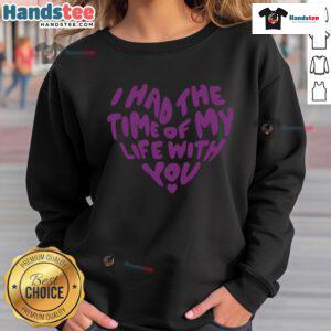 Cozy 'Good In My Now Speak Era' sweatshirt showcasing vibrant design, perfect for enjoying life moments with loved ones.