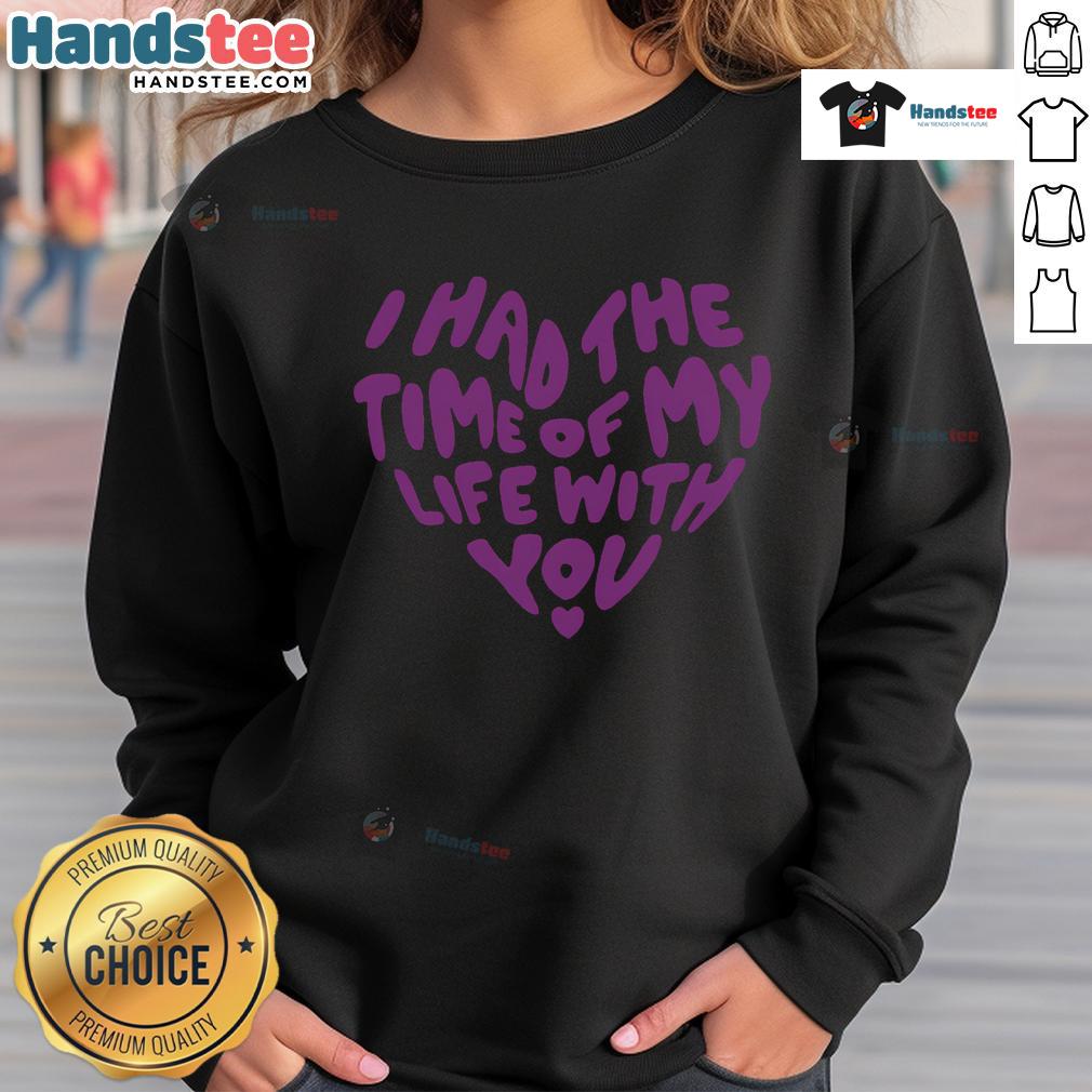Cozy 'Good In My Now Speak Era' sweatshirt showcasing vibrant design, perfect for enjoying life moments with loved ones.
