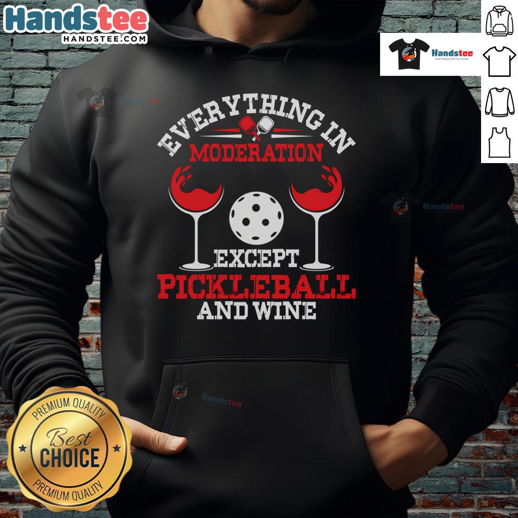 Good Inspired Pickleball hoodie featuring vibrant colors and a playful design, perfect for pickleball enthusiasts.