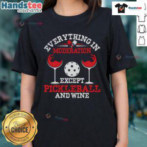 Good Inspired Pickleball ladies tee featuring a stylish design perfect for female pickleball enthusiasts.