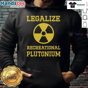 Good Legalize Recreational Plutonium Hoodie featuring bold graphics and vibrant colors for a unique streetwear look.
