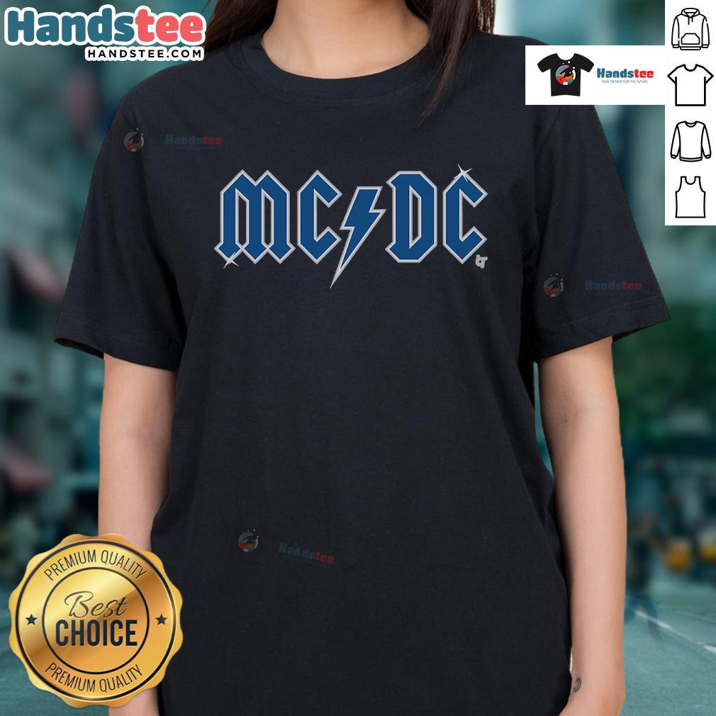 Good MCDC Detroit Football Ladies Tee featuring a stylish design for female fans of Detroit football.