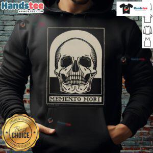 Good Memento Mori Stoicism Philosophy Philosopher Hoodie featuring a minimalist design and inspiring quotes for thinkers.