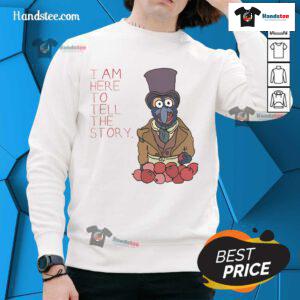 Cozy Good Muppet Christmas Carol Gonzo sweatshirt featuring vibrant colors and festive designs, perfect for the holidays.