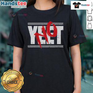 Good No Yeet Kids Ladies Tee featuring a fun graphic design, perfect for casual wear and expressing playful vibes.