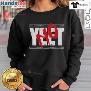 Kids sweatshirt featuring 'Good No Yeet' design, perfect for playful and trendy children's fashion.