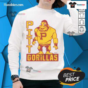 Good Pitt State Gorillas sweatshirt featuring vibrant colors and logo, perfect for fans and alumni of Pittsburg State University.