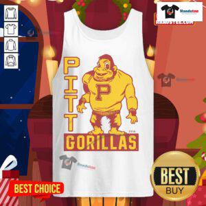 Pitt State Gorillas tank top featuring vibrant colors and logo, perfect for fans and athletes alike.