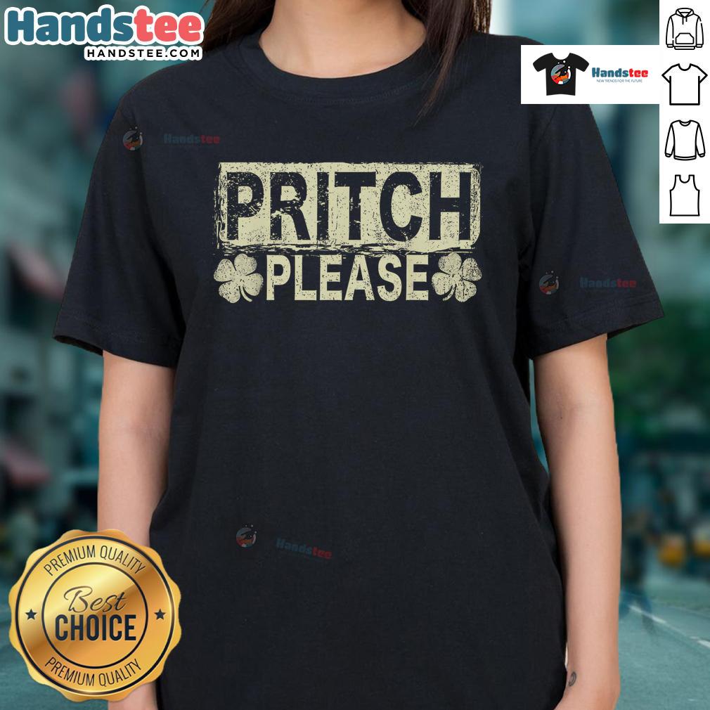 Womens 'Good Pritch Please' tee featuring a stylish graphic design, perfect for casual outings and everyday wear.