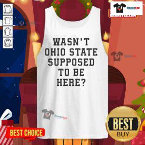 Good Rizzy Duck tank top featuring Ohio State design, perfect for fans showcasing team spirit in style.