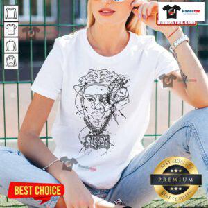 Good Sleazyworld Go portrait ladies tee featuring stylish graphic design on a comfortable t-shirt for women.