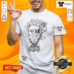 Good Sleazyworld Go Portrait T-Shirt featuring vibrant graphics and a stylish design, perfect for casual wear.