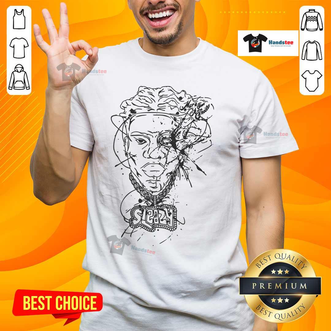 Good Sleazyworld Go Portrait T-Shirt featuring vibrant graphics and a stylish design, perfect for casual wear.