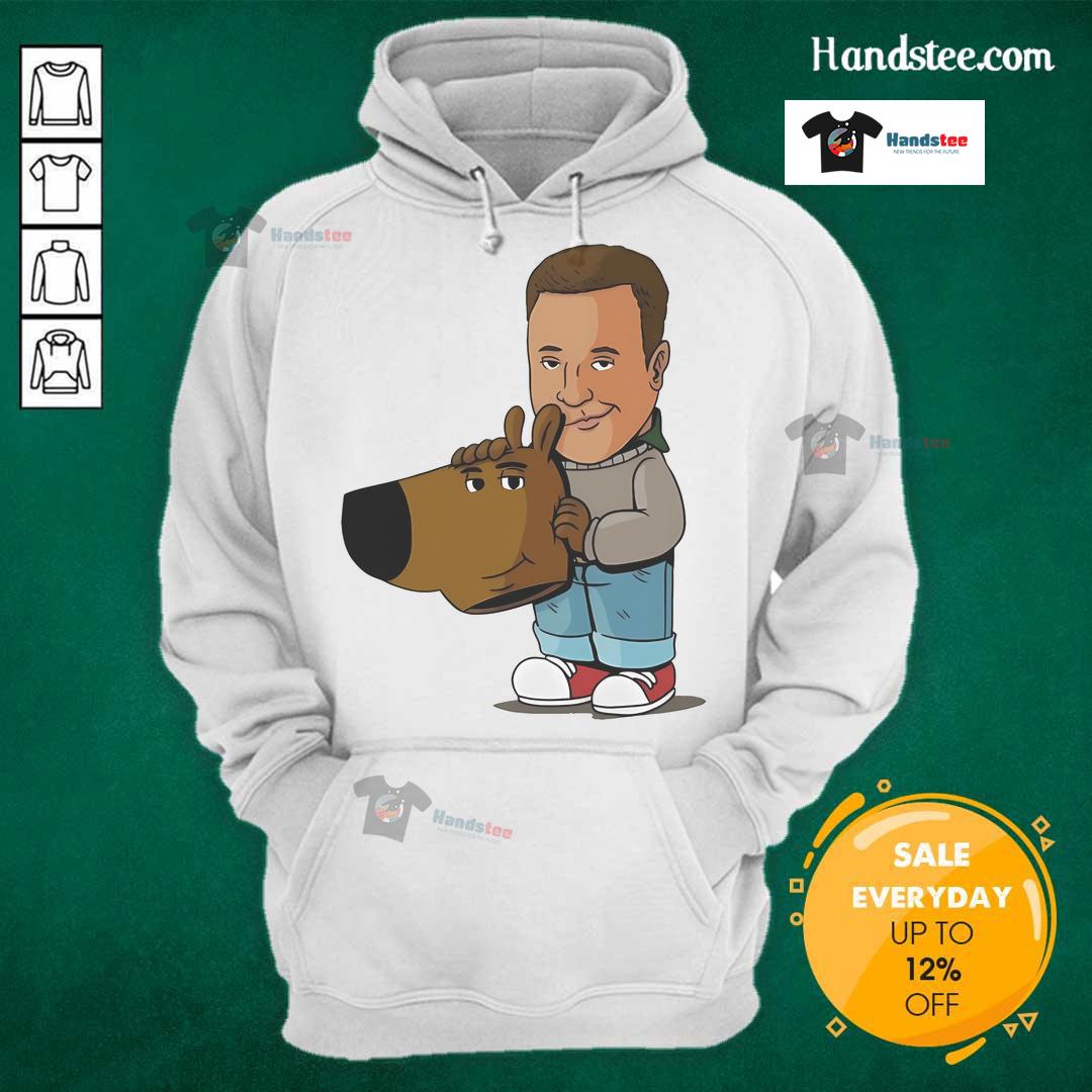 Hot Kevin James meme hoodie featuring the unmasked chill guy design for a stylish and fun look.