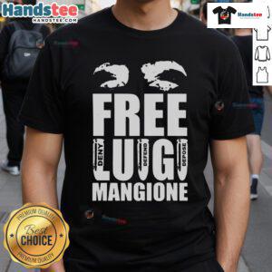 Nice Free Luigi Mangione Deny Defend Depose T-Shirt featuring a stylish design perfect for casual wear.