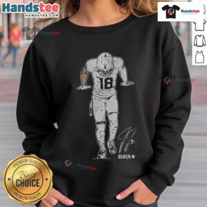 Nice Justin Jefferson The Silencer Sweatshirt featuring bold graphics and stylish design for fans of the NFL star.