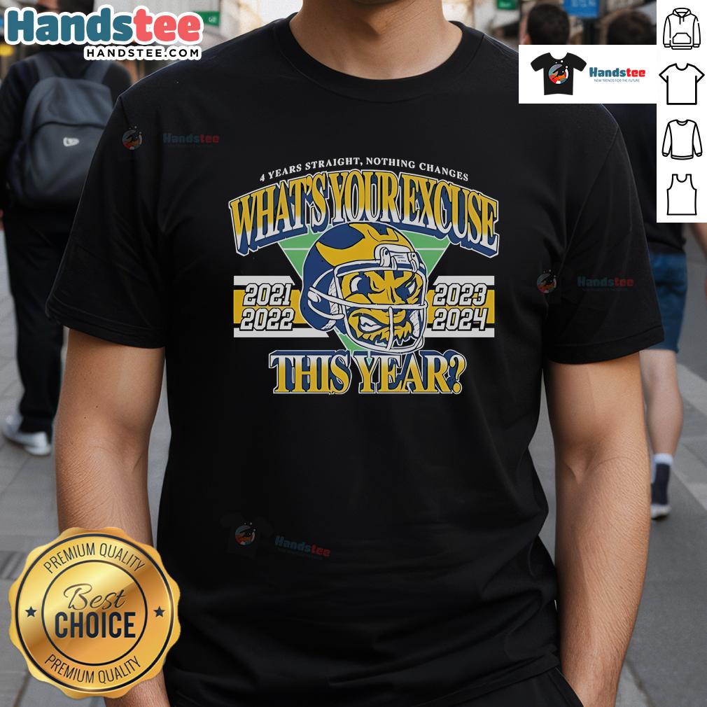 Official 4 Years Straight Nothing Changes T-Shirt for 2021 2022 2023 2024 - Perfect for expressing your thoughts on change.