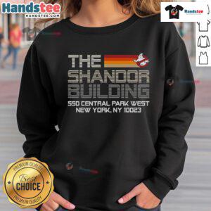 Premium Ghostbusters The Shandor Building Sweatshirt featuring iconic design and comfortable fit for fans and collectors.